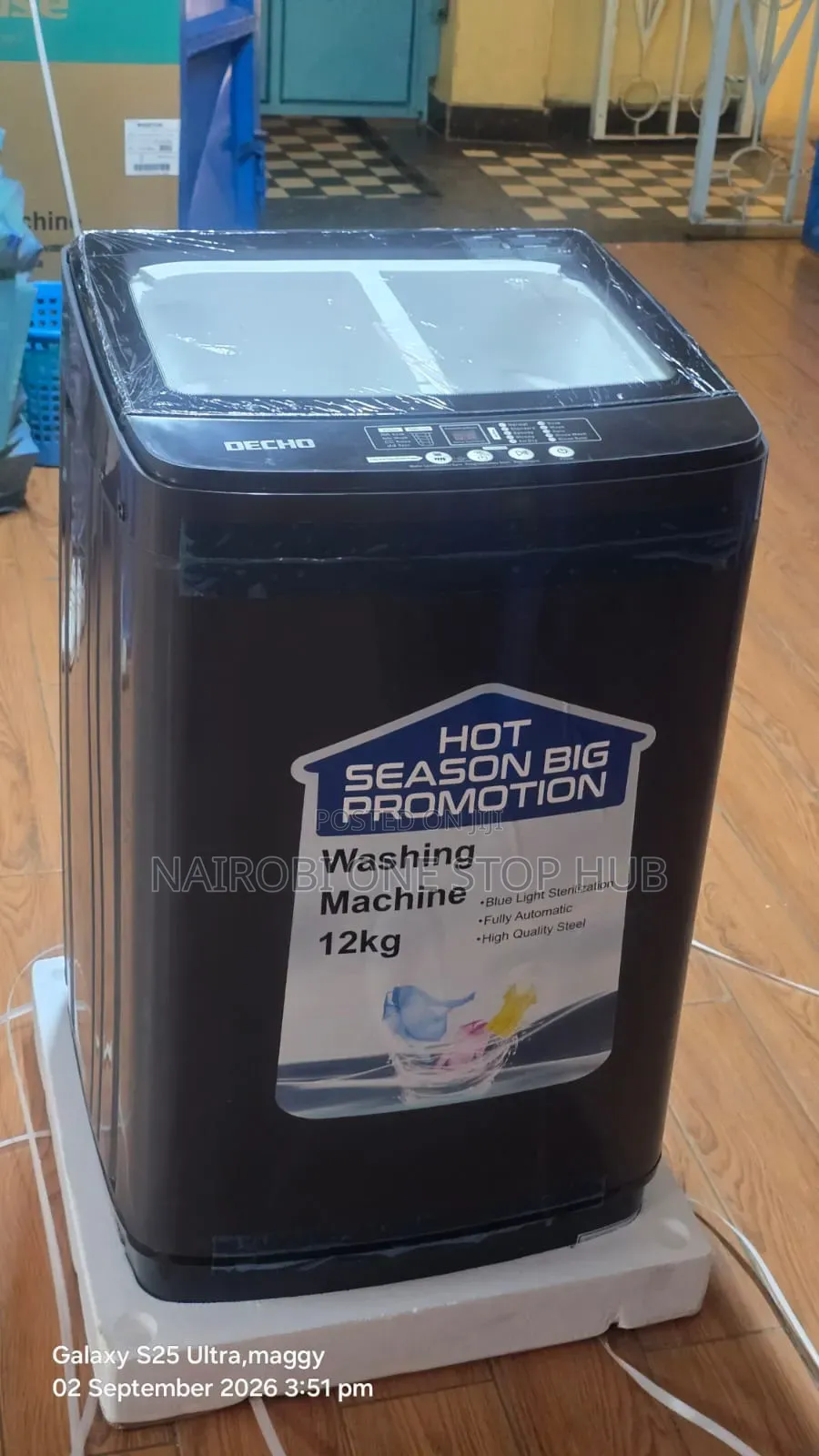 Decho 12kg Fully Automatic Washing Machine