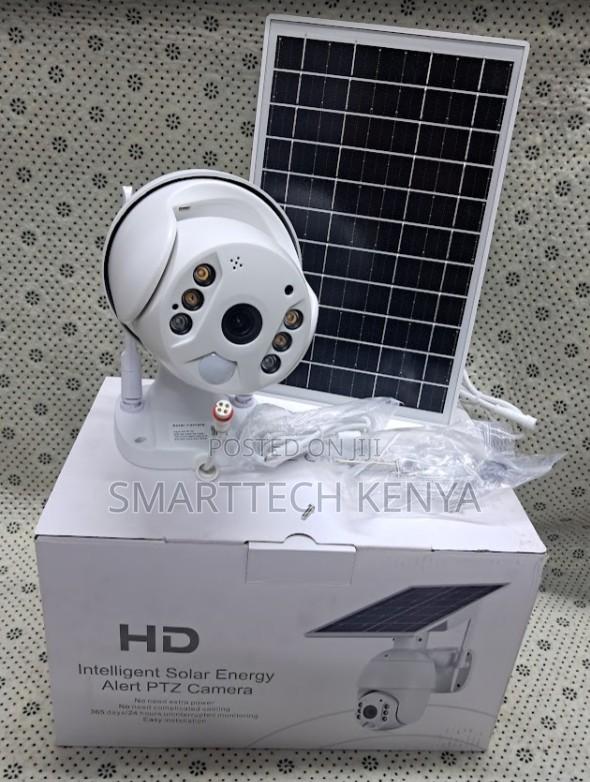 UBOX 4G Solar PTZ Security Camera, Single Lens Outdoor CCTV Camera