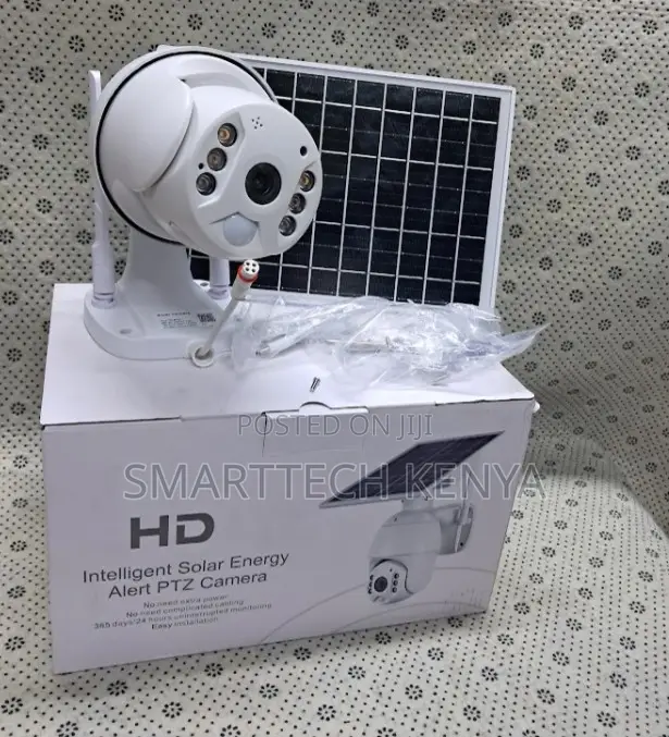 Ubox Solar PTZ Camera 4g Sim Card Wireless Outdoor CCTV 2mp