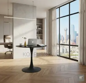 Coffee Table; Round Marble Home Office Tulip Coffee Tables