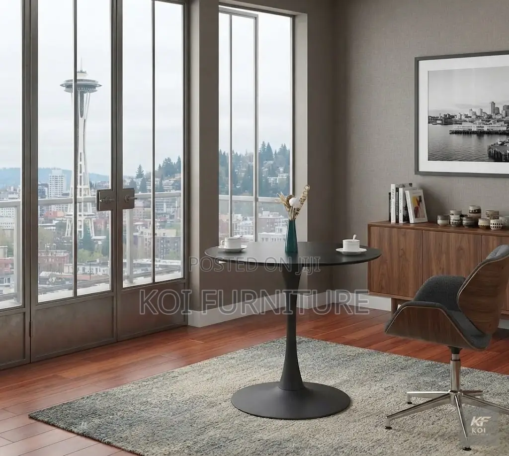 Coffee Table; Round Marble Home Office Tulip Coffee Tables