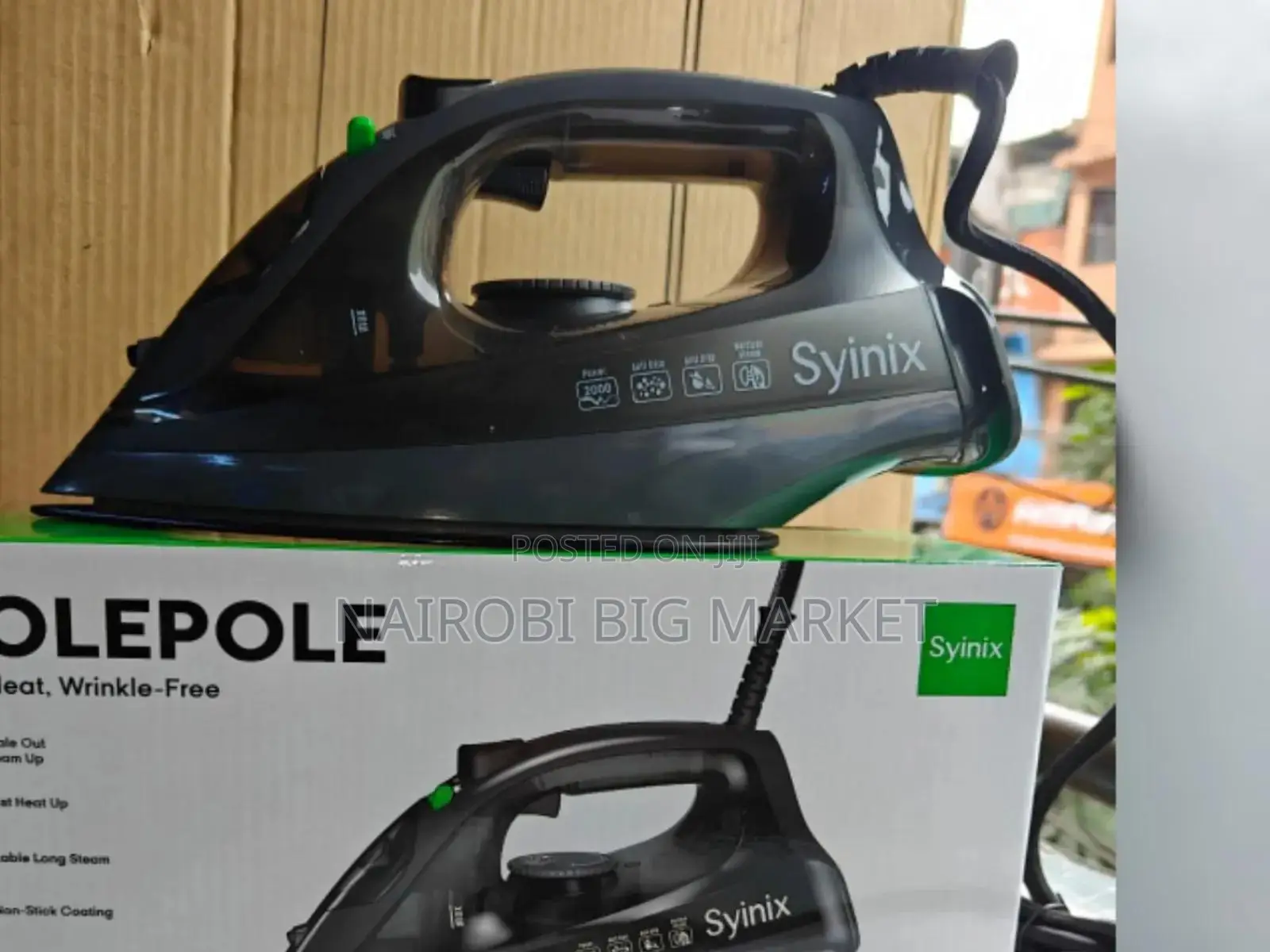 Syinix Steam Iron Box