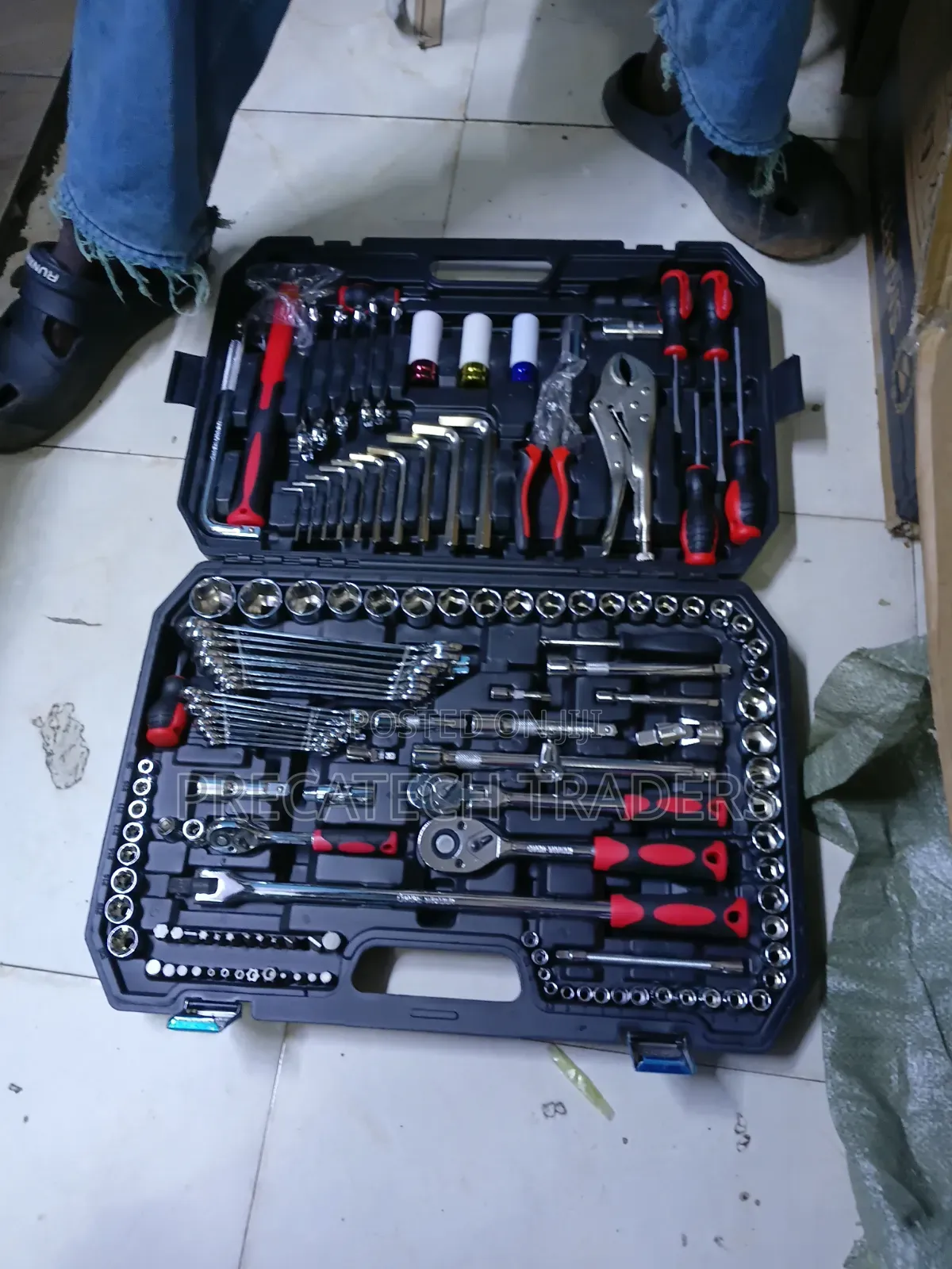 Complete 142PCS Mechanics Tool Set – Durable & Versatile