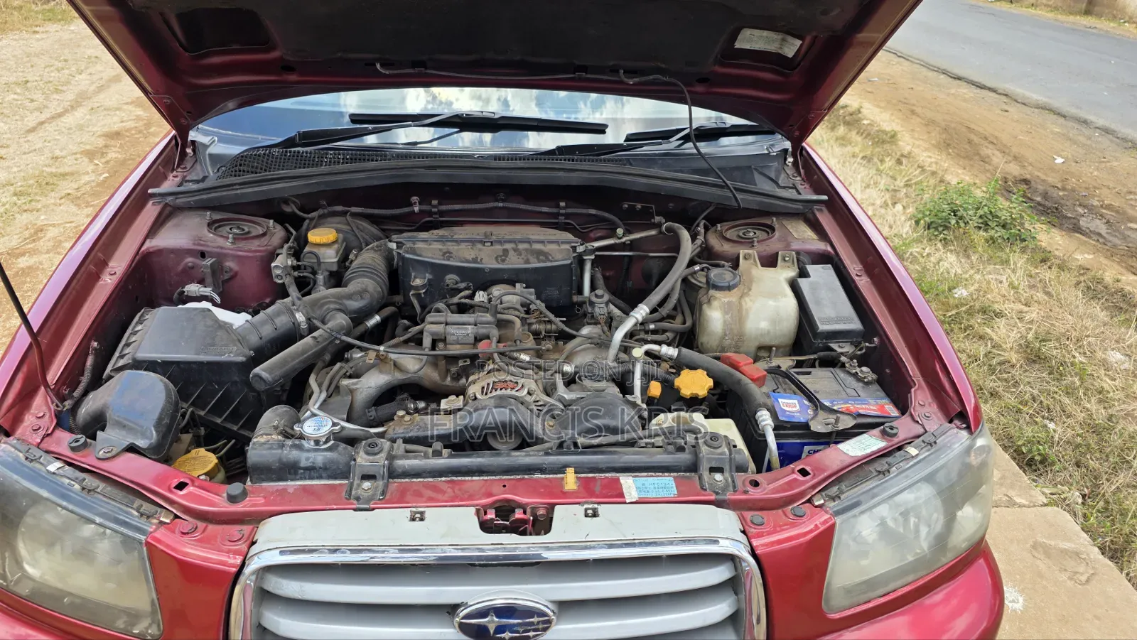 Subaru Forester 2004 Maroon