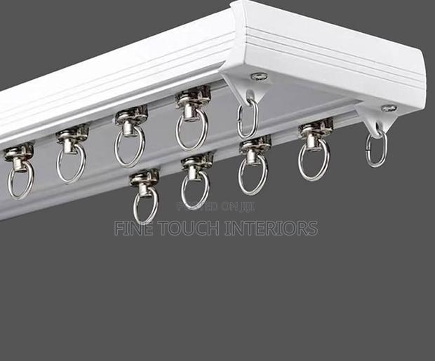 Premium Double Curtain Rails | Strong & Durable - thumbnail 2