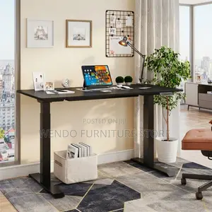Office Desk; 1600mm Electric Adjustable Urban Home Office Table