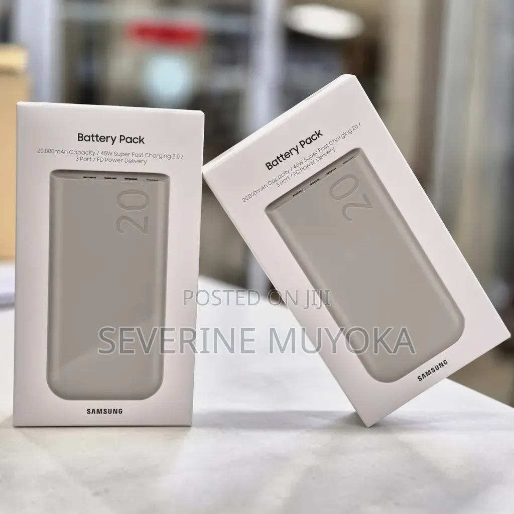 Samsung 20000 Mah Portable 45w Superfast Powerbank