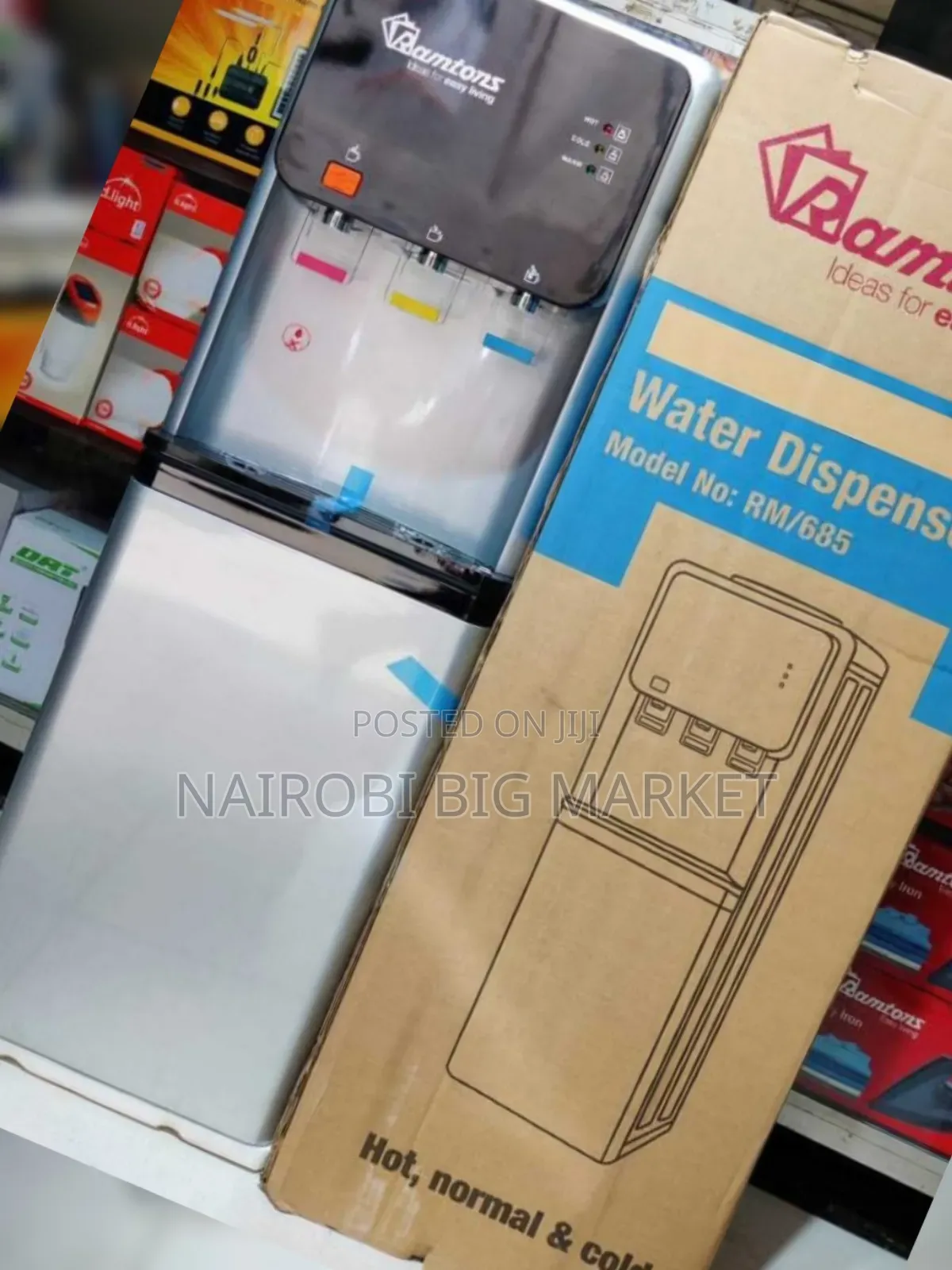 Ramtons Hot Normal and Cold Dispenser