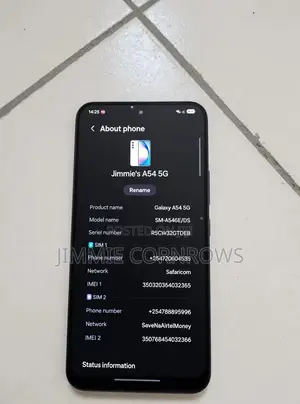 Samsung Galaxy A54 5G 128 GB Gray