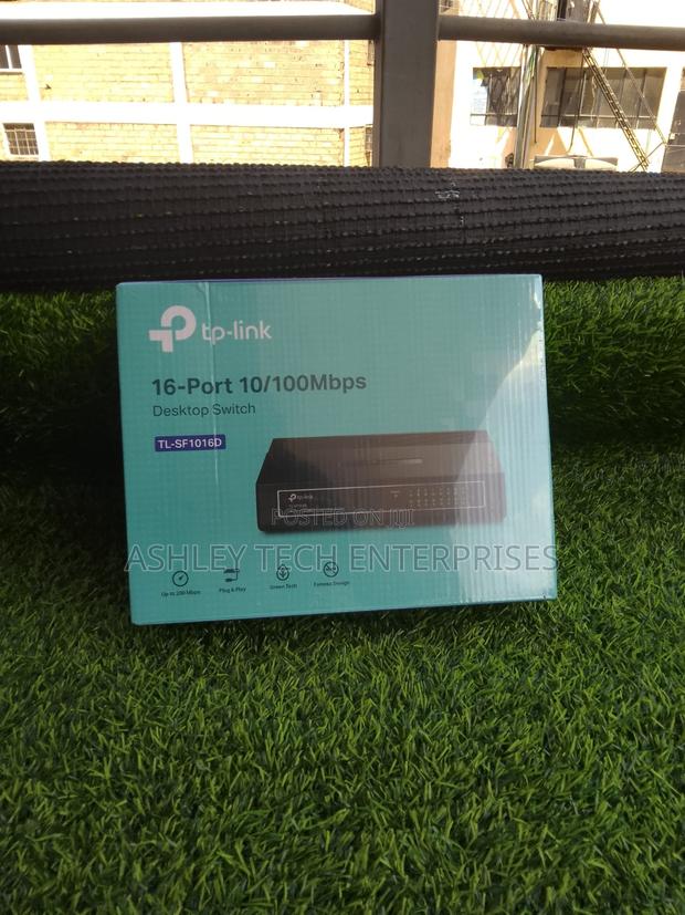 Smart TP-Link 16-Port Gigabit Switch for Office Networks