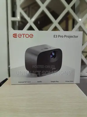 Etoe E3 Pro Laser Smart Projector, Full Hd, 1920 X