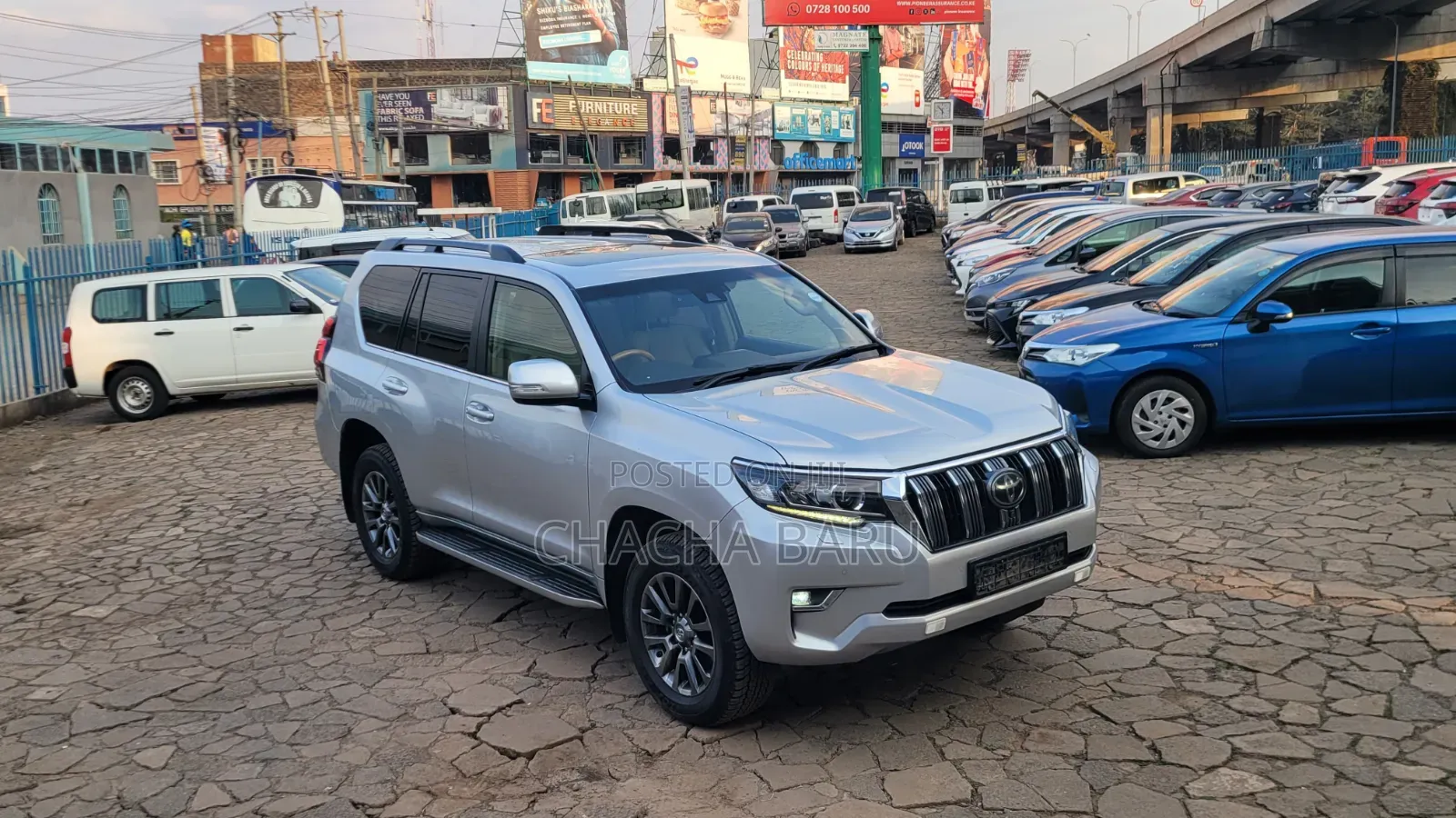 Toyota Land Cruiser Prado 2018 Silver