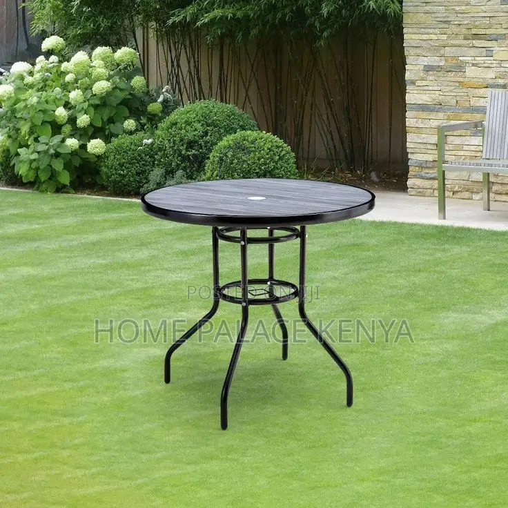 Dining Table; Outdoor Bistro Dining Table for Patio and Garden