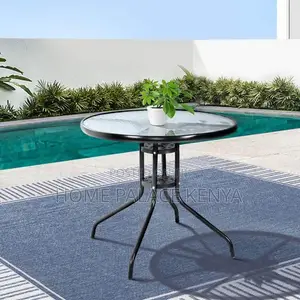 Dining Table; Outdoor Bistro Dining Table for Patio and Garden