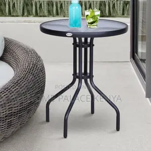 Dining Table; Outdoor Bistro Dining Table for Patio and Garden
