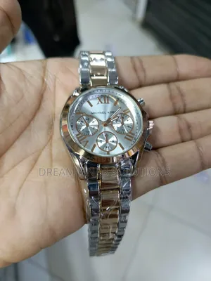 Timeless Sophistication: The Two-Tone Michael Kors Chronograph Watch