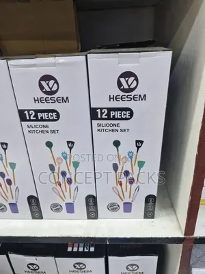 12Pc Silicone Set