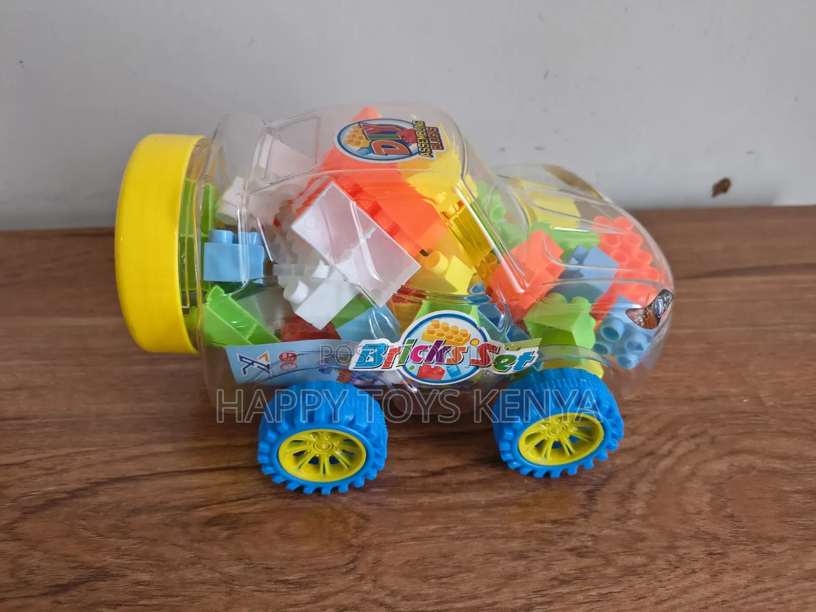 Building Block Car-Jar Set