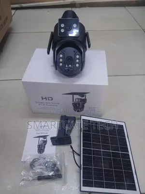 Smart UBox 4G 4MP Dual Lens Solar CCTV Camera
