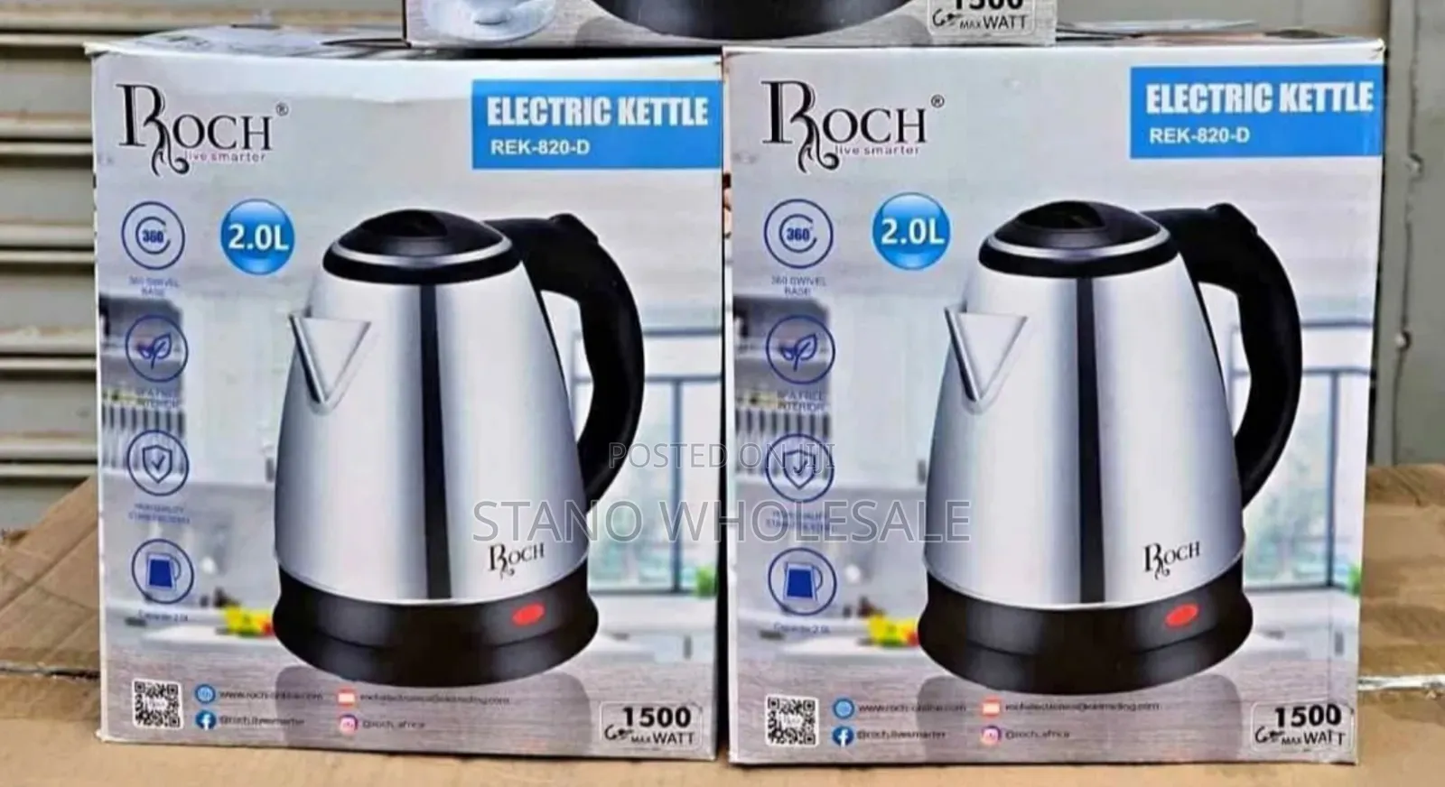 Roch Stainless Kettle
