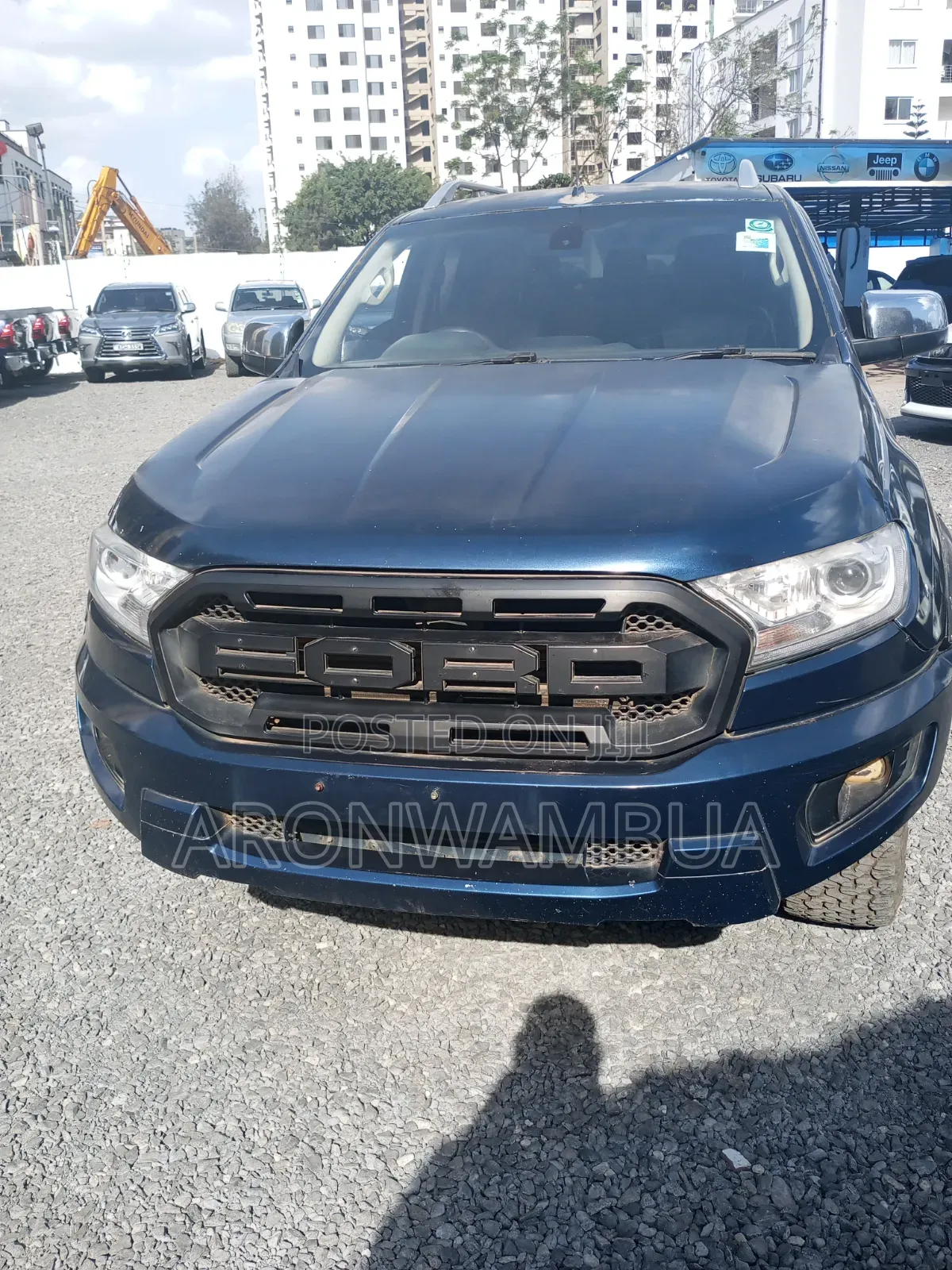 Ford Ranger Wildtrak 2017 Blue