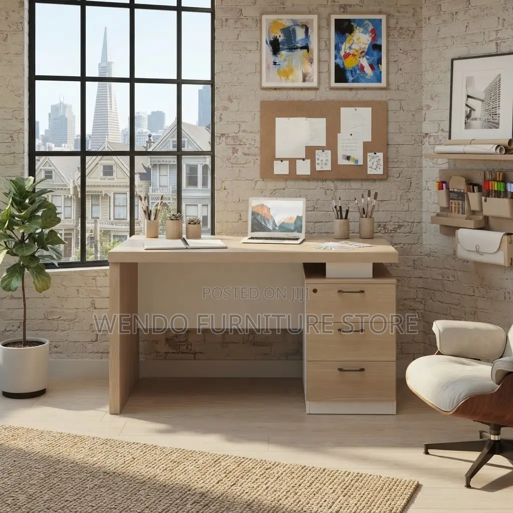 Office Desks; Brown 120CM Executive Study Desks