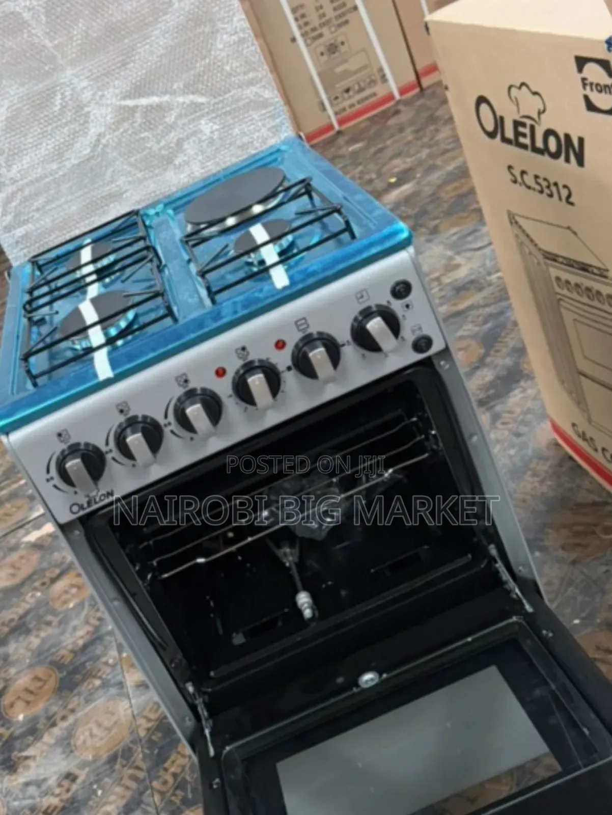 Olelon New  Model Free Standing 3+1 Cooker