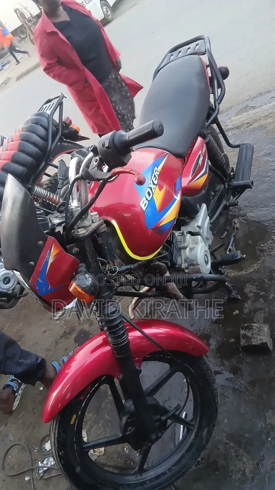 Bajaj Boxer 150 UG 2021 Red