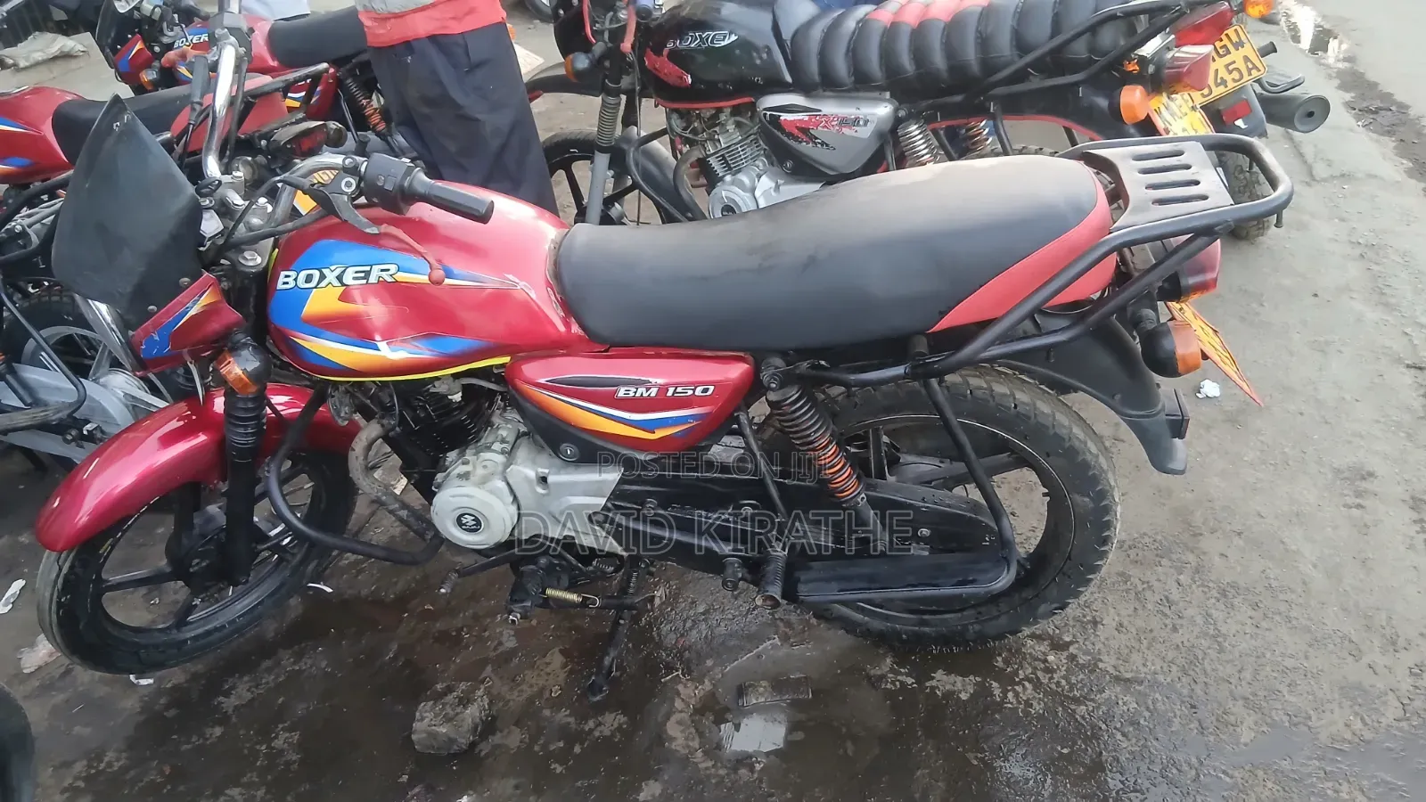 Bajaj Boxer 150 UG 2021 Red