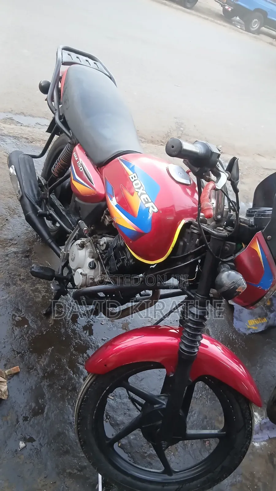 Bajaj Boxer 150 UG 2021 Red