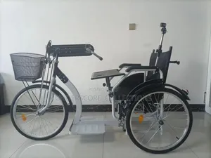 Hand-Operated Manual Tricycle and Wheelchair Combination