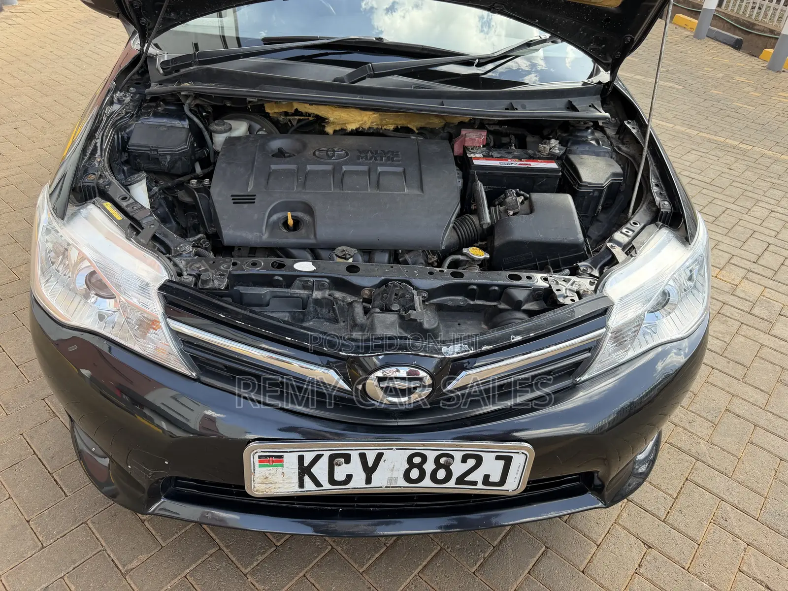 Toyota Corolla Fielder 2013 Black