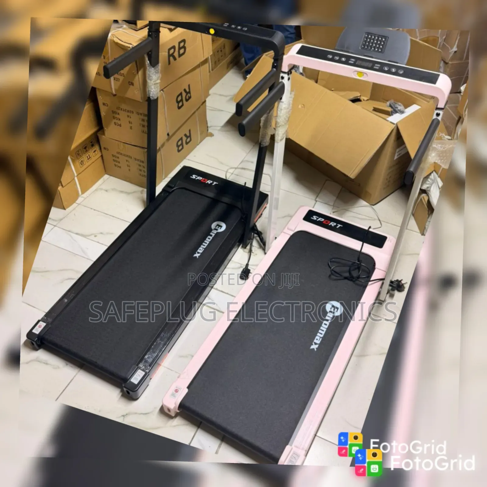 Euromax Incline Treadmill – Foldable Home Fitness Machine