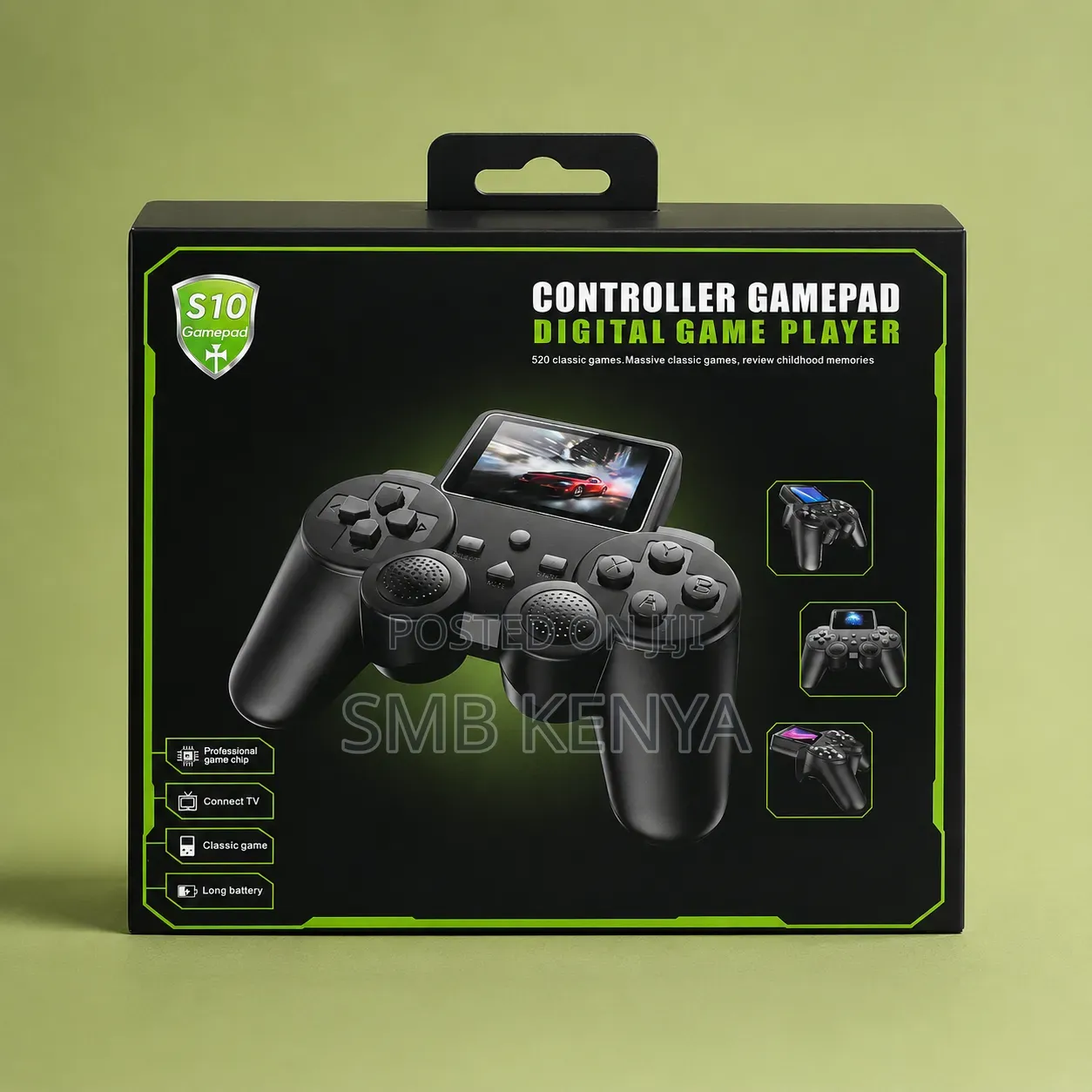 Controller Gamepad Digital Game Player With 520 Classic Games