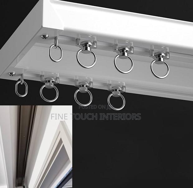 Modern Double Curtain Rails - thumbnail 2