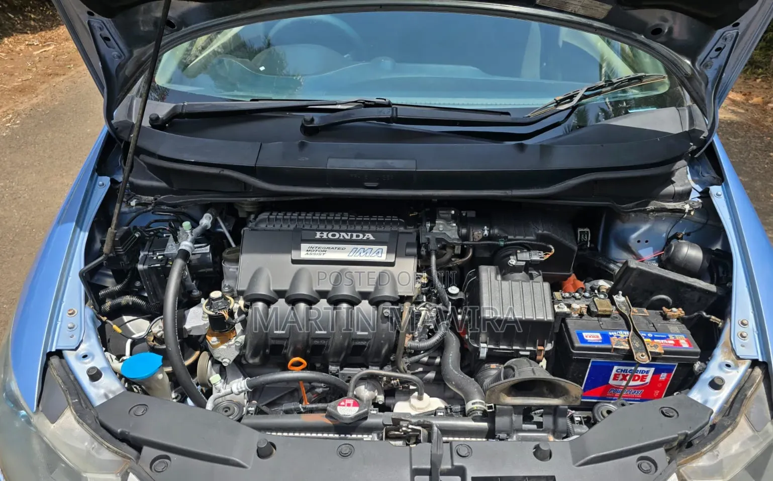 Honda Stream 2010 Blue