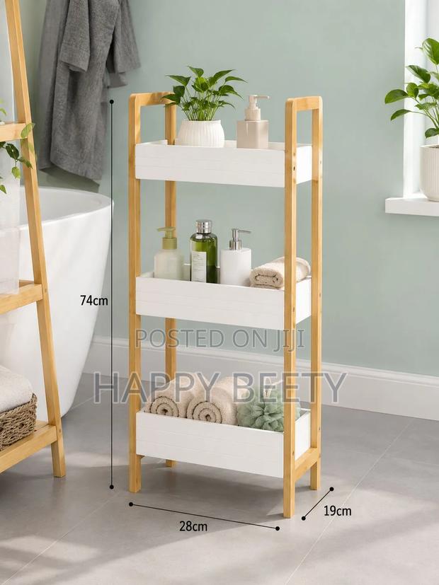 Smart and Stylish Bathroom Rack