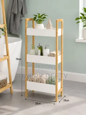 Smart and Stylish Bathroom Rack