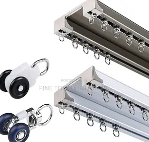 Double Curtain Rails for Offices | Quality Fittings