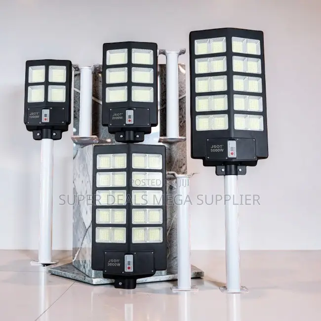 Exclusive Prices LED 1000W,2000W,3000W,5000W Watts Solar Street Lights