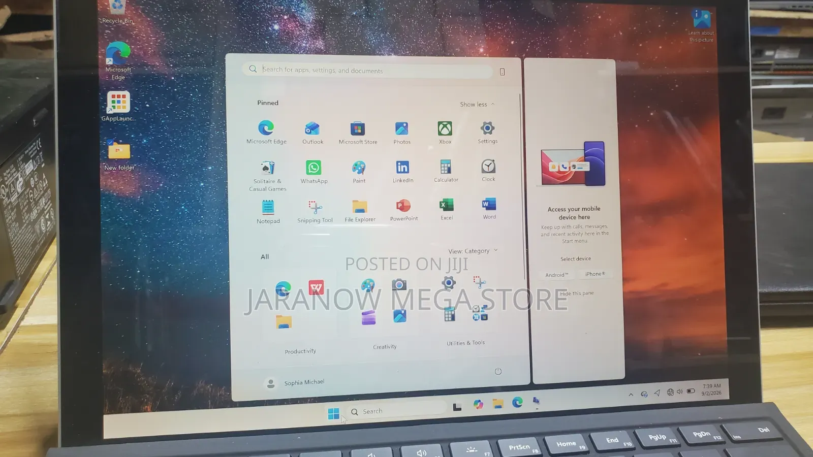 Laptop Microsoft Surface Pro 5 4GB Intel Core i5 SSD 128GB