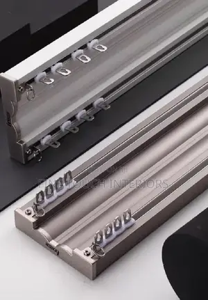Double Curtain Rails for Offices | Quality Fittings