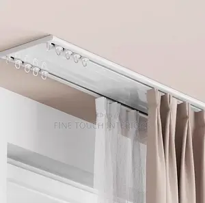 Double Curtain Rails | Office & Home Installation