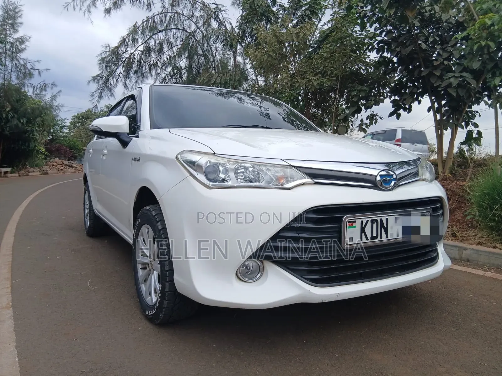Toyota Axio 2017 White