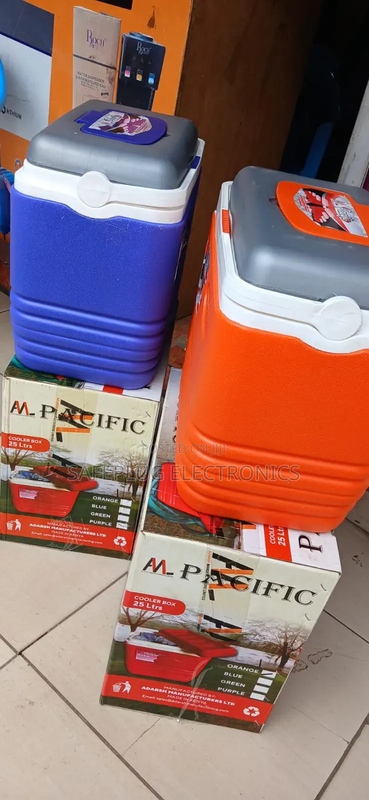 Large 25L Ice Cooler Box – Portable Outdoor Chiller