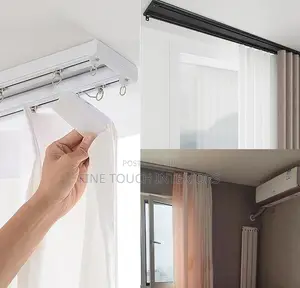 Double Curtain Rails for Airbnb
