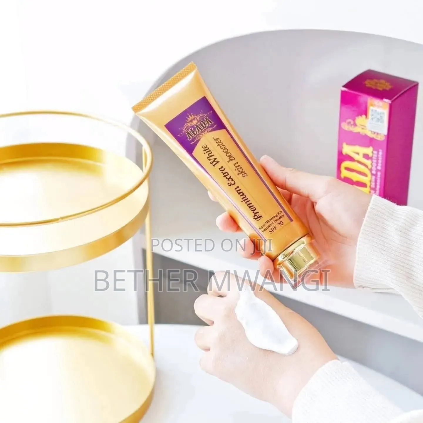 Alada Premium Extra White Skin Booster Cream With SPF 70++ in Kenya