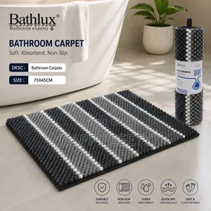 Soft, Absorbent & Non-Slip Bathroom Mats