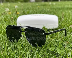 Versace All Black Gents Eyewear