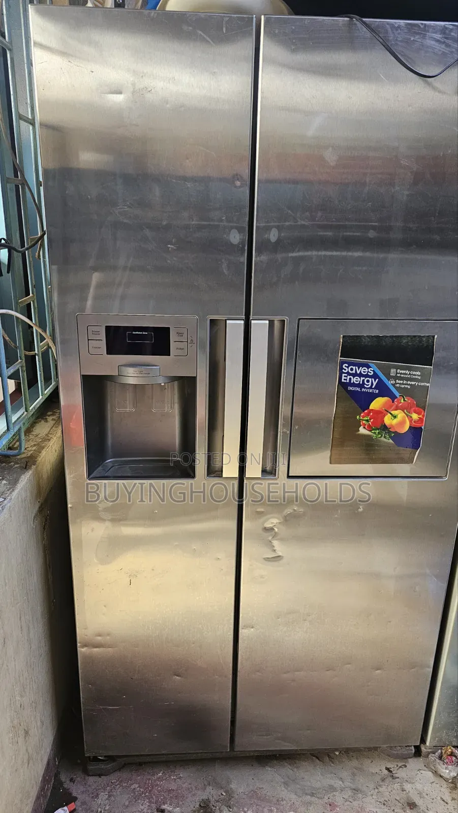 Samsung 580L Side by Side Fridge